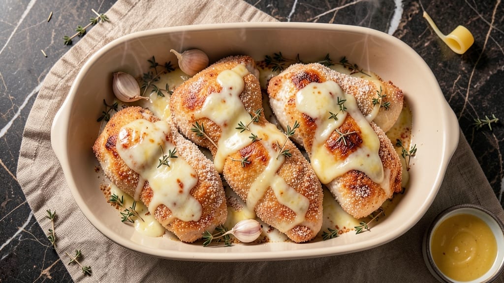 Babybel Cheese Chicken Recipe: Melted Cheese Crust With Buttery Tenderness