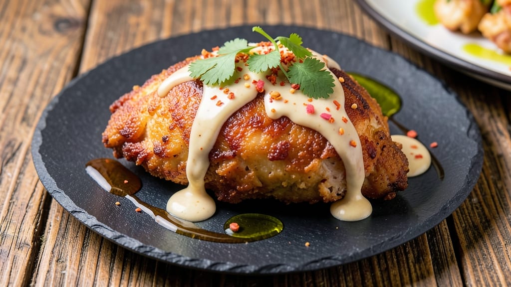 Barbie Fry Chicken Sauce Recipe: Smoky-Sweet Coconut Peanut Harmony