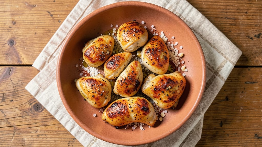 Baked Chicken Hearts Recipe: Savory Crispy Bites with Rich Umami Flavor