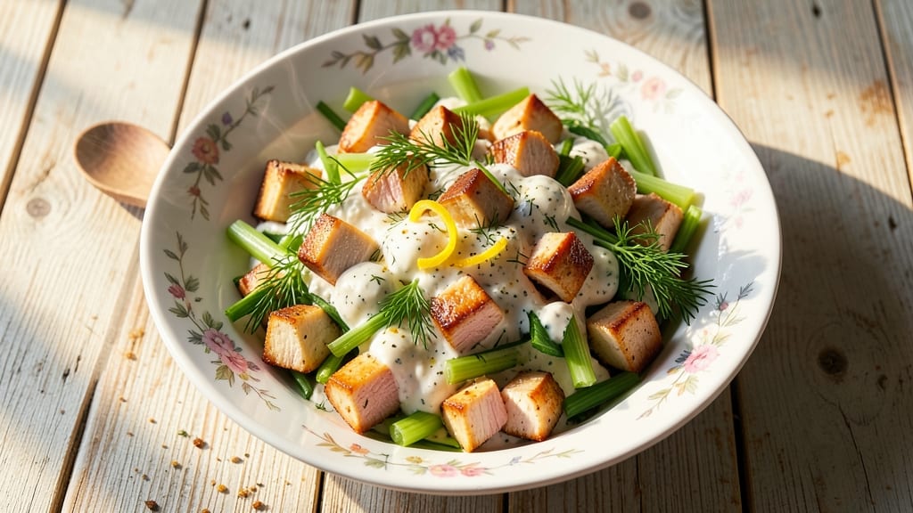 Allrecipes Chicken Salad Recipe: Herb-Infused Creaminess with Crispy Celery Bites
