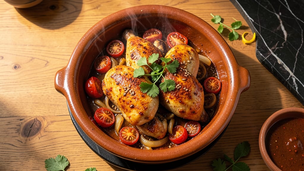 Moroccan Baked Chicken Recipe: Harissa-Spiced Crisp With Juicy Centers
