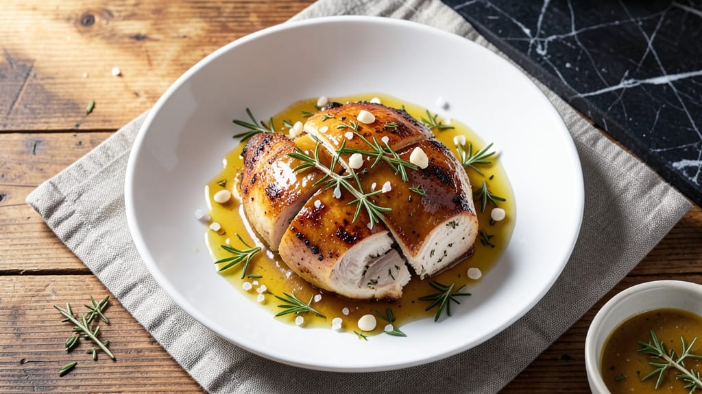 Baked Chicken Breast Supreme Recipe: Herb-Infused Crispy Crust and Juicy Centers
