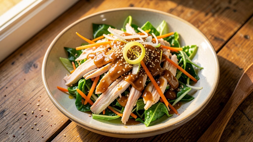 Barefoot Contessa's Chinese Chicken Salad Recipe: Crunchy Peanut Dressing Magic