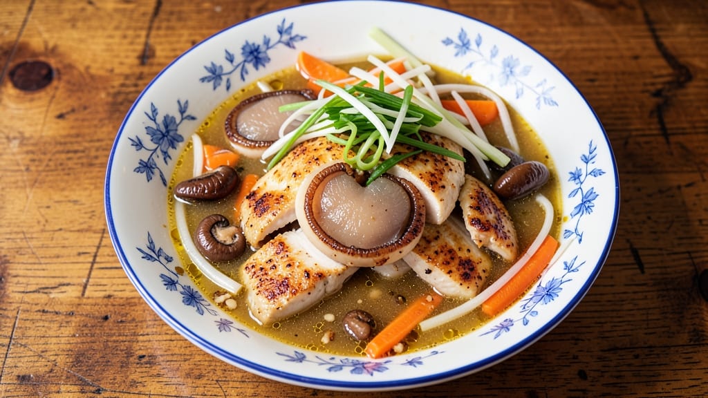 Abalone and Chicken Soup Recipe: Umami-Rich Broth with Tender Seafood Bites
