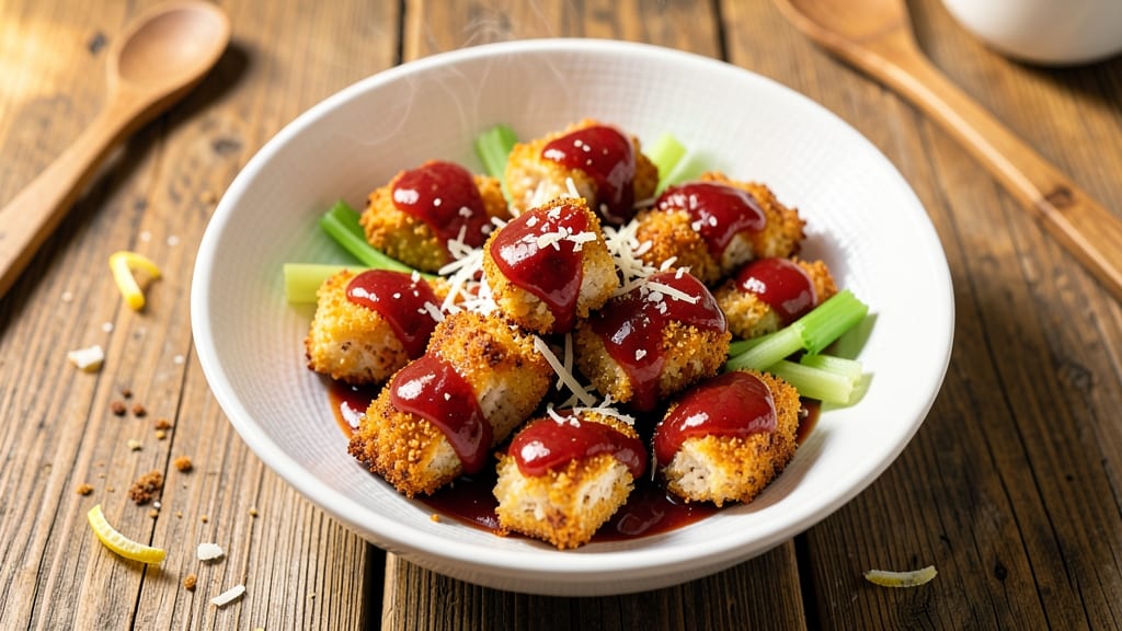 Baked Buffalo Chicken Bites Recipe: Crispy-Crusted Spice with Cool Ranch Dip Pairing
