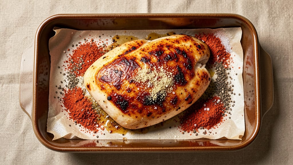 Baked Thick Chicken Breast Recipe: Juicy Centers Guaranteed With Crispy Skin