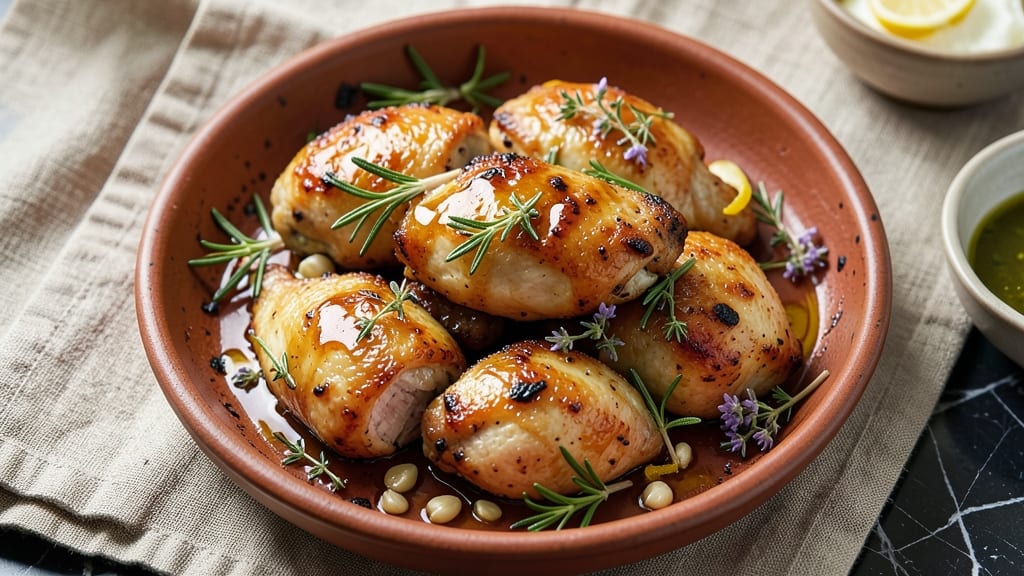 Baked Chicken With White Wine Recipe: Herb-Infused Moisture Locked in 45 Minutes