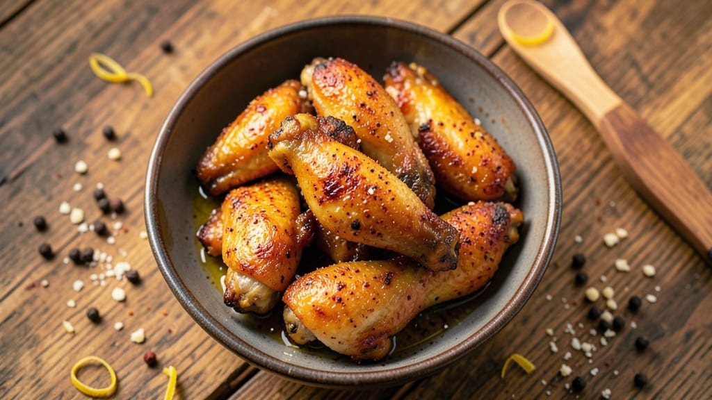 Baked Full Chicken Wings Recipe: Crispy Skin, Juicy Meat in One Pan
