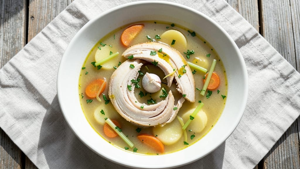 Anne Burrell's Chicken Soup Recipe: Homestyle Comfort with Herbed Broth Magic