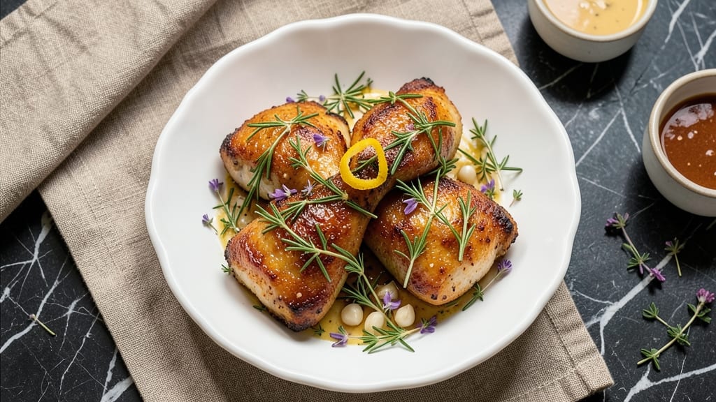 Air-Fried Boneless Skinless Chicken Thigh Recipe: Herb-Buttermilk Brine for Ultra-Crispy Bites