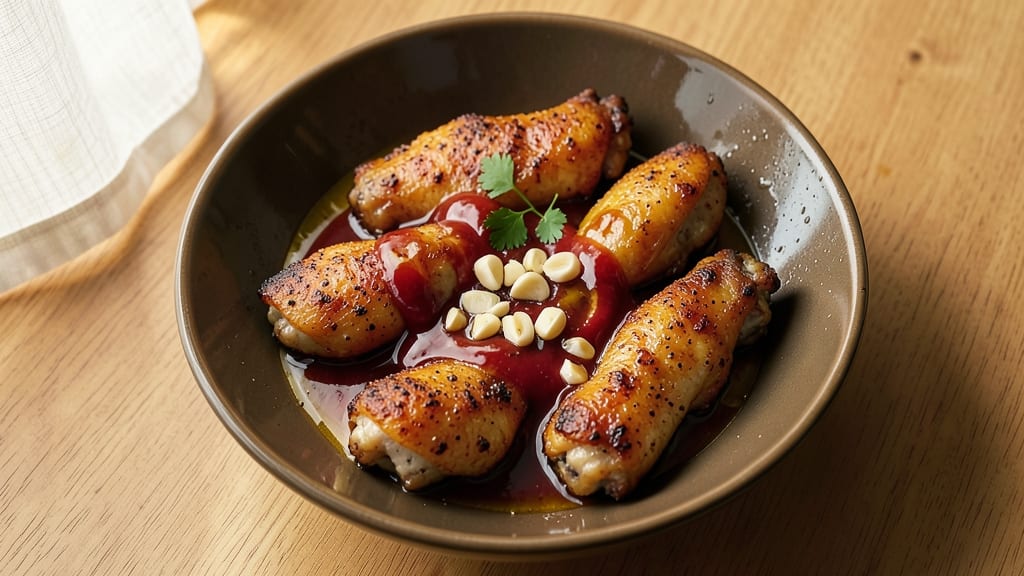 Baked Chicken Wings Sauce Recipe: Smoky Garlic-Honey Glaze With Tangy Kick