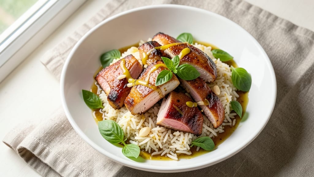 Basil Chicken Rice Recipe: Herb-Infused One-Pan Harmony