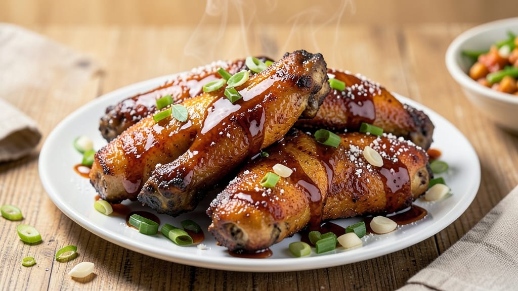 Baked Teriyaki Chicken Wings Recipe: Glossy Glaze and Crispy Edges