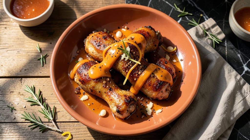 Baked Orange Chicken Drumsticks Recipe: Glazed Crunch Meets Juicy Dark Meat