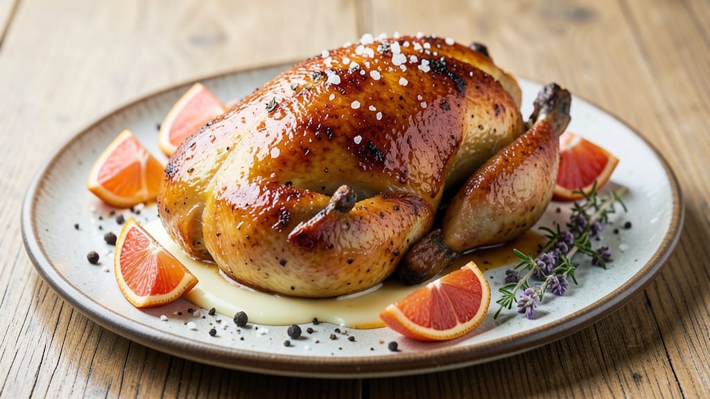 Baked Lemon Pepper Whole Chicken Recipe: Crispy Skin with Zesty Juicy Centers