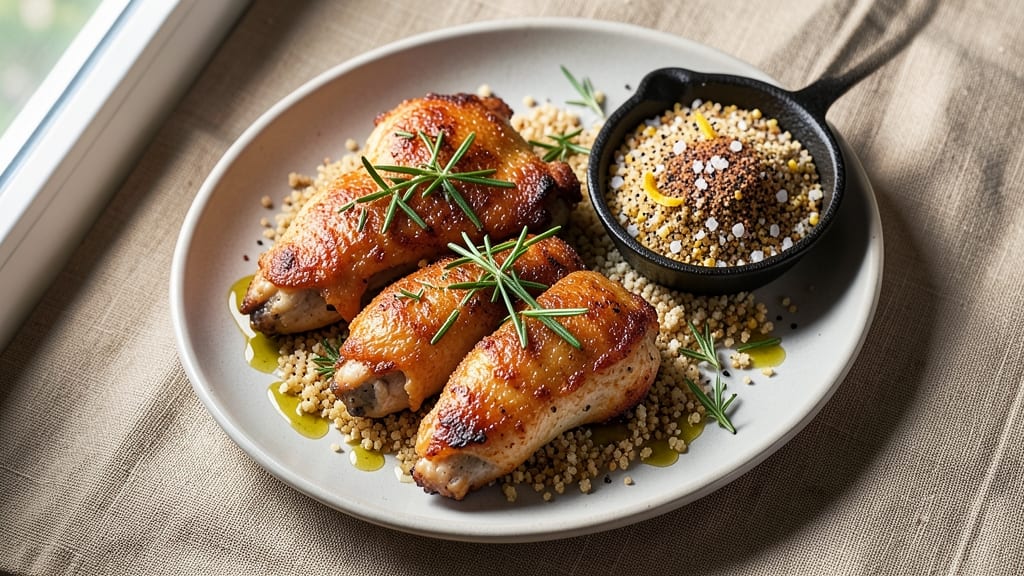 Air-Fried Boneless Chicken Thighs Recipe: Crispy-Crusted Juiciness in 20 Minutes