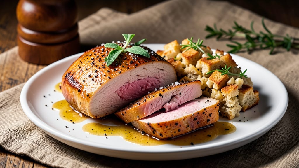 Baked Chicken Breast With Stove Top Stuffing Recipe: Juicy Chicken and Herbed Bread Crumbs in One Pan