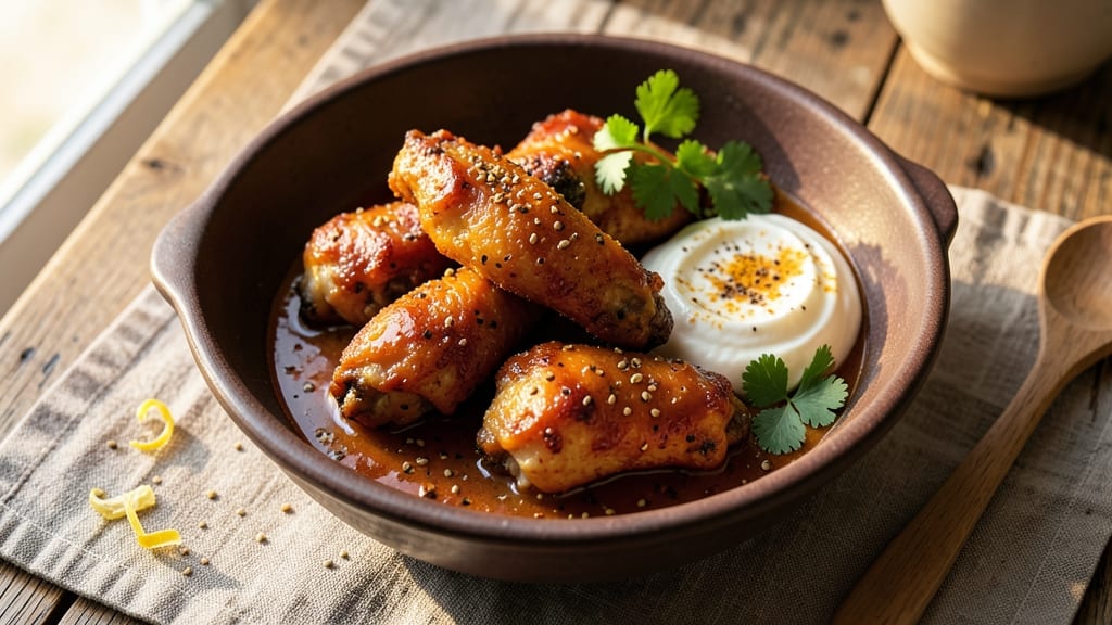 Baked Curry Chicken Wings Recipe: Spiced Yogurt Glaze for Crispy, Fragrant Bites