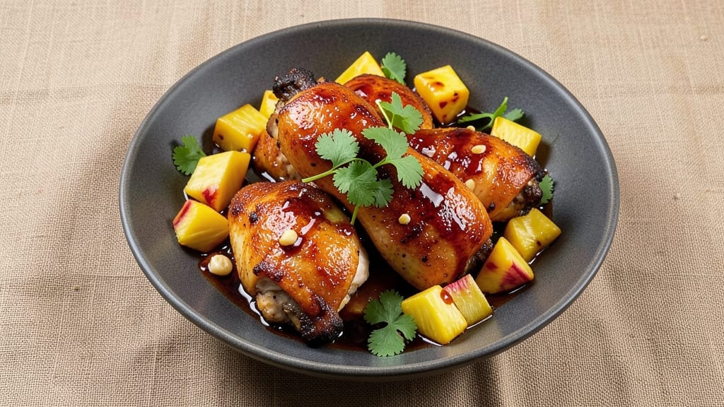 Baked Hawaiian Chicken Thighs Recipe: Pineapple-Glazed Crunch With Juicy Centers