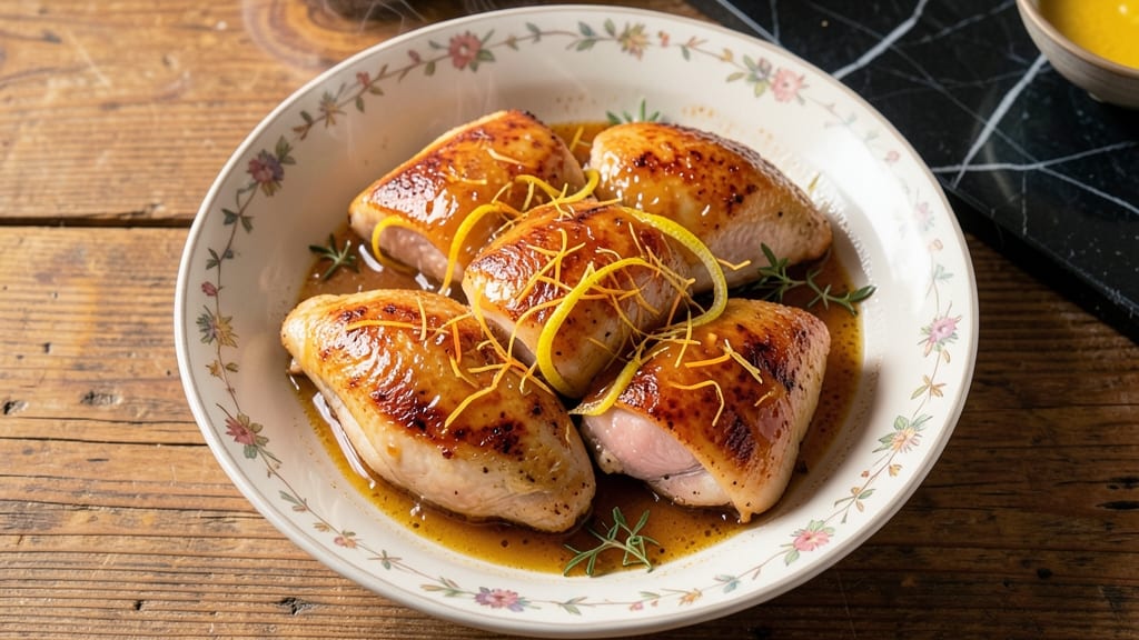 Baked Citrus Chicken Recipe: Zesty Glaze Locks Juiciness in 30 Minutes
