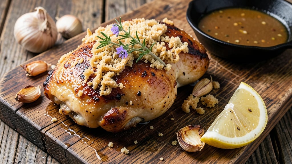 Amish Baked Chicken Recipe: Buttermilk-Brined Crisp With Herb-Studded Crust