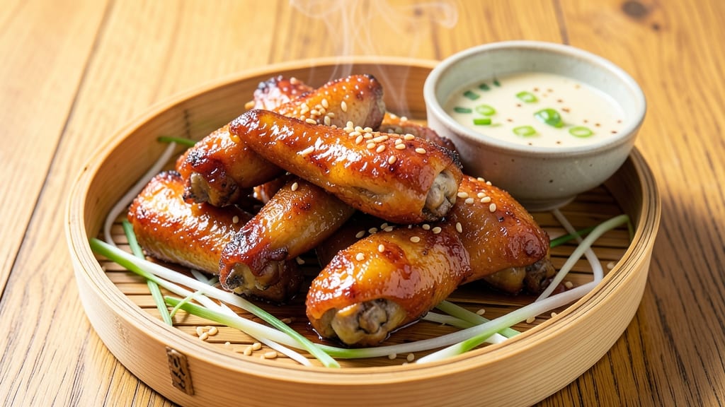 Asian Baked Chicken Wings Recipe: Fragrant Coconut-Ginger Crunch With Juicy Centers