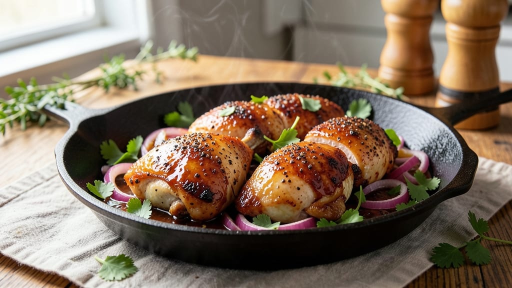 Baked Barbecue Chicken Quarters Recipe: Smoky Dry Rub Crust Meets Juicy Centers