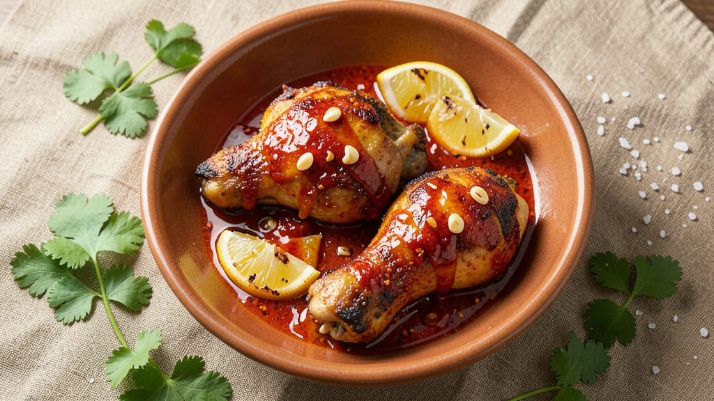 Baked Peri Peri Chicken Recipe: Spicy Crispy Skin With Juicy Centers