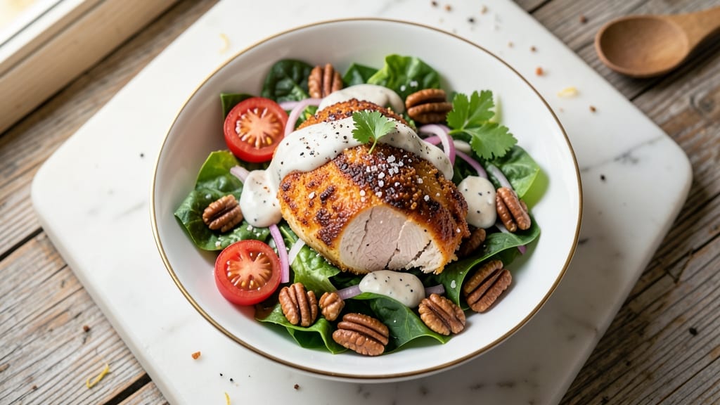 Applebee's Pecan Crusted Chicken Salad Recipe: Nutty Crunch Meets Creamy Comfort