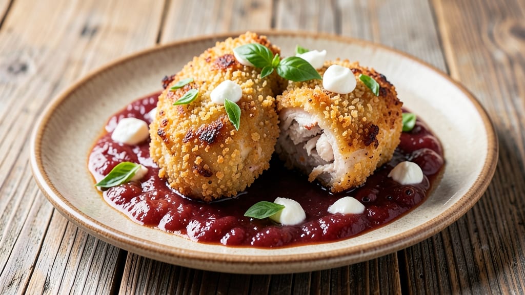 Baked Chicken Thigh Parmesan Recipe: Triple-Layered Crunch With Melty Cheese Rivers