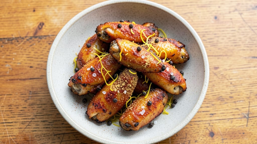 Air Fry Lemon Pepper Chicken Wings Recipe: Zesty Crunch in 15 Minutes
