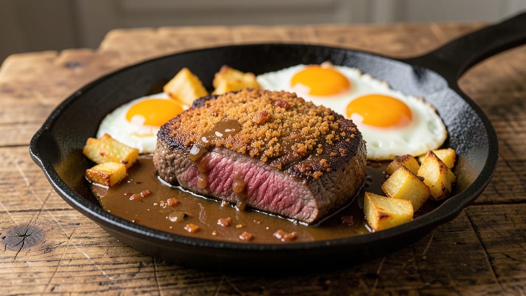Betty Crocker's Chicken Fried Steak Recipe: Crispy Breaded Cutlets with Velvety Gravy