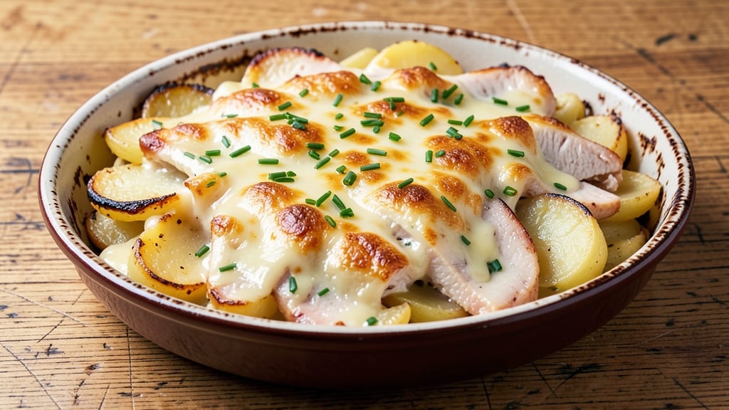 Betty Crocker's Scalloped Potatoes And Chicken Recipe: Cheesy-Layered Comfort in One Dish