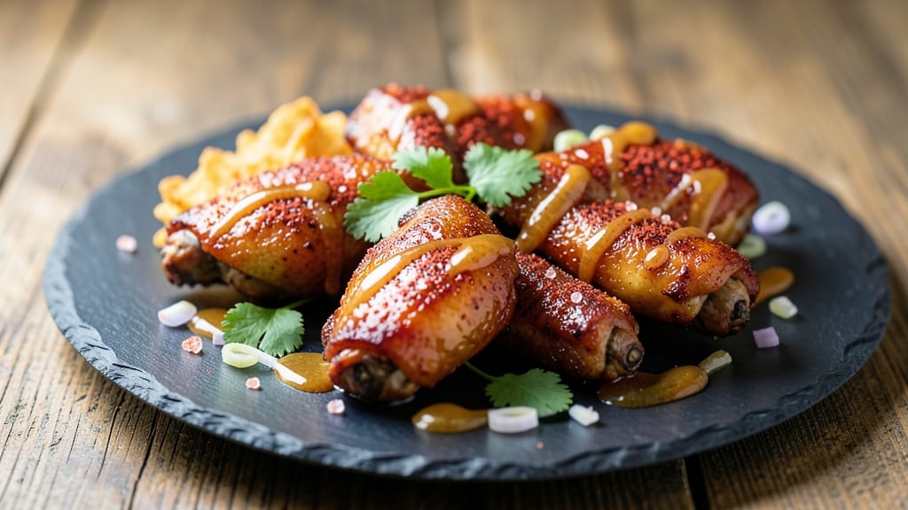 Betty White's Chicken Wings Pacifica Recipe: Spicy-Sweet Glaze with Crunchy Celery Salt