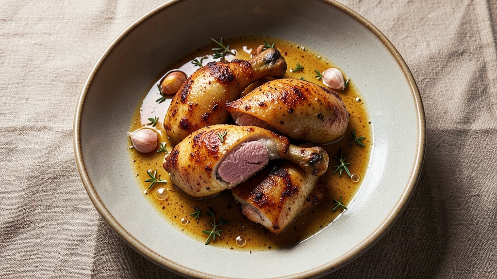 Bobby Flay's Chicken Thigh Recipe: Smoky Garlic Butter Magic in 30 Minutes