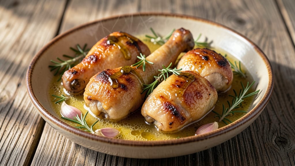 Boiled Chicken Legs Recipe: Crispy Skin, Juicy Meat in One Pot