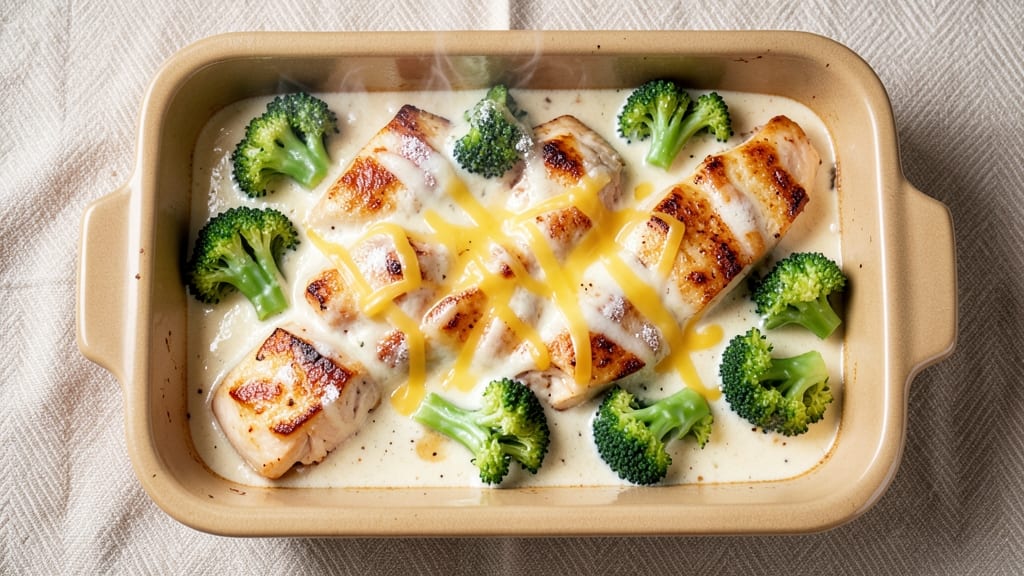 Campbell's Chicken and Broccoli Bake Recipe: One-Pan Creamy Comfort with Golden Crisp