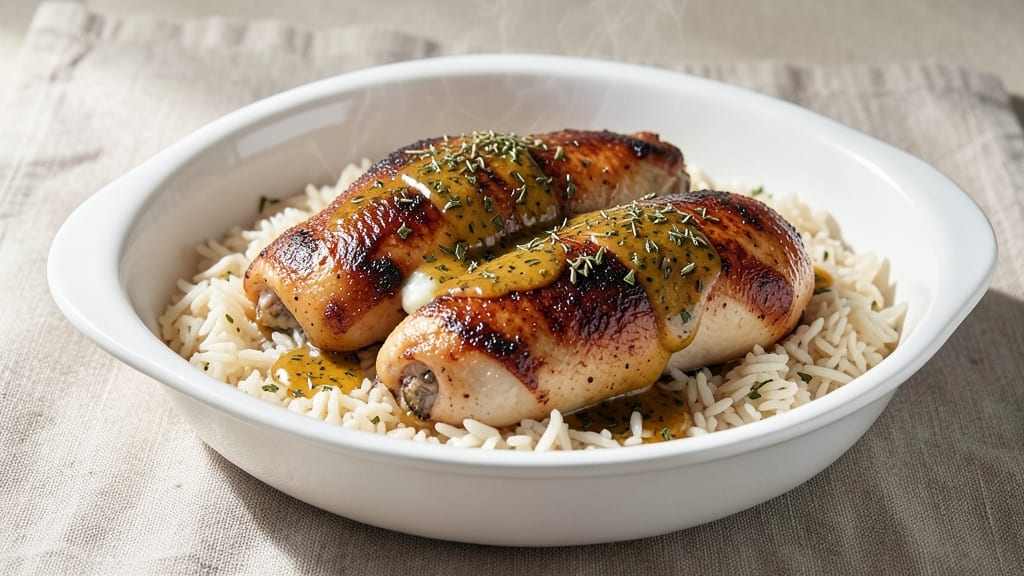 Campbell's Supper Bakes Herb Chicken With Rice Copycat Recipe: One-Pan Creamy Herb Magic