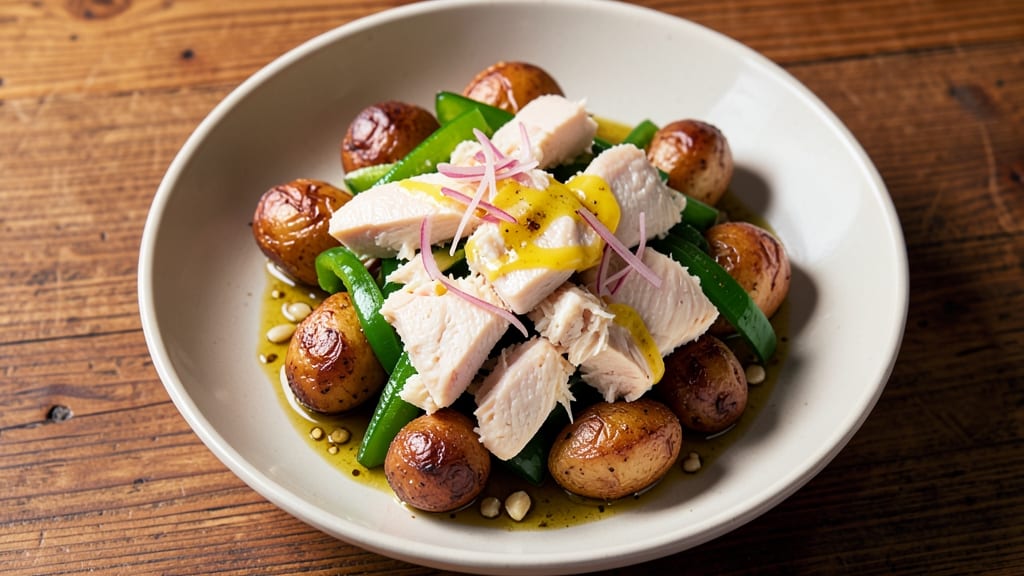 Canned Chicken Breast Recipes: One-Pan Lemon Garlic Bake