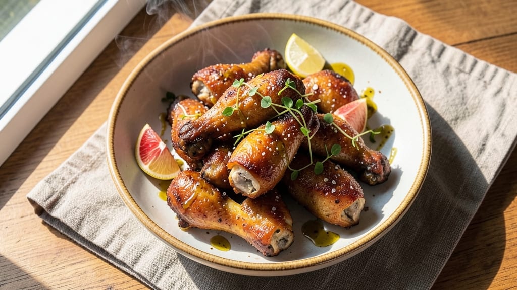 Baked Italian Chicken Wings Recipe: Parmesan-Crusted Crunch With Juicy Centers
