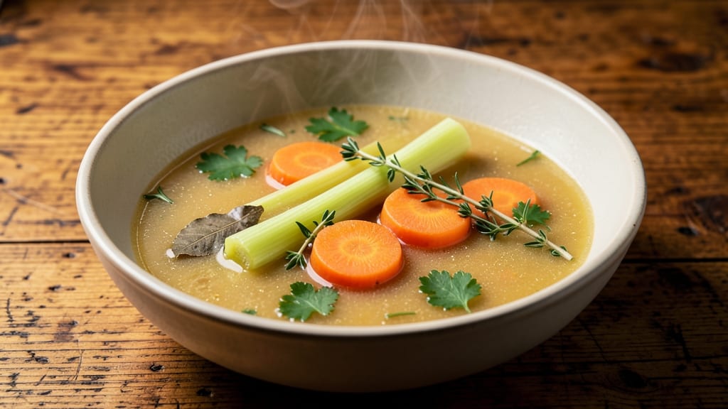 Chicken Broth Without Onion or Garlic Recipe: Herb-Infused Clarity for All Your Cooking