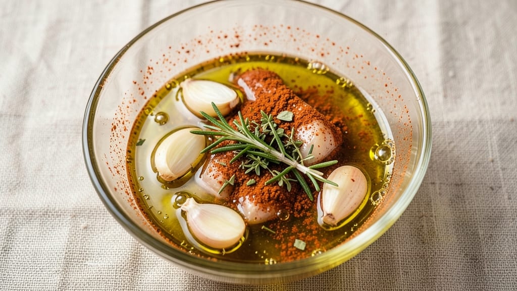 Chicken Leg Marinade Recipe: Smoky Garlic-Herb Blend for Juicy Crispy Skin