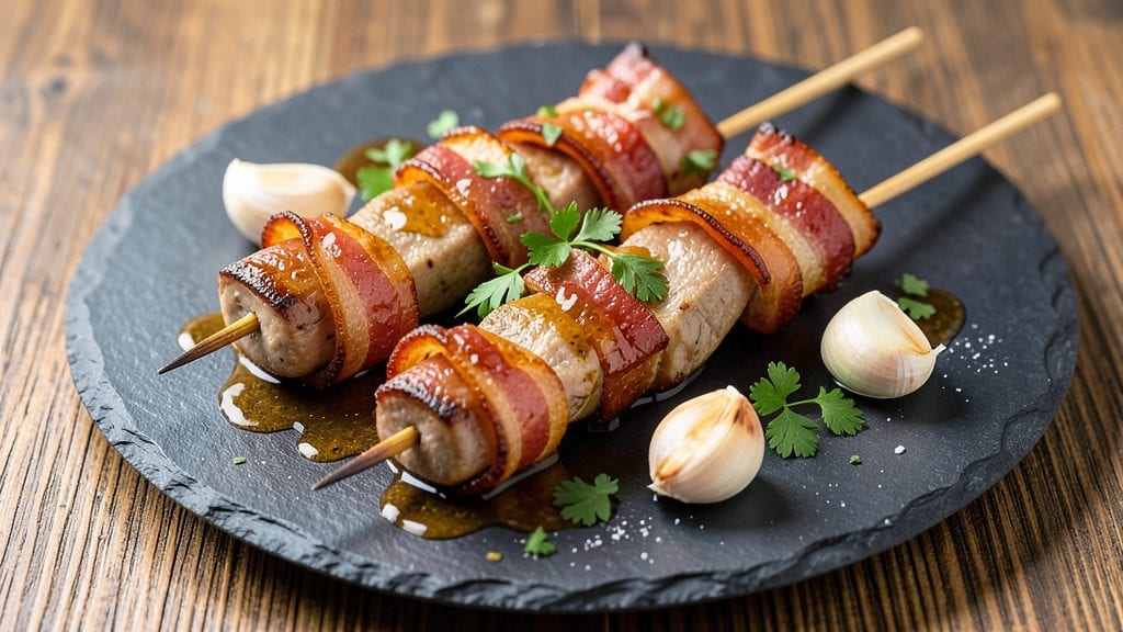 Chicken Liver Rumaki Recipe: Crispy Celery Wrapped in Buttery Rum Glaze