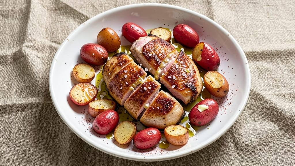 Chicken Potato Chops Recipe: Crispy-Skinned Comfort in One Pan