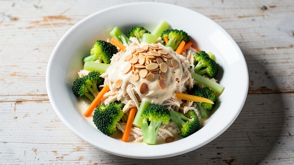 Chicken Salad Chick Broccoli Salad Copycat Recipe: Crunchy Celery and Creamy Ranch Fusion