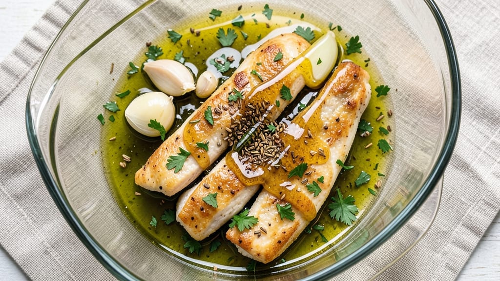 Chicken Strip Marinade Recipe: Zesty Garlic-Herb Blend for Crispy Bites