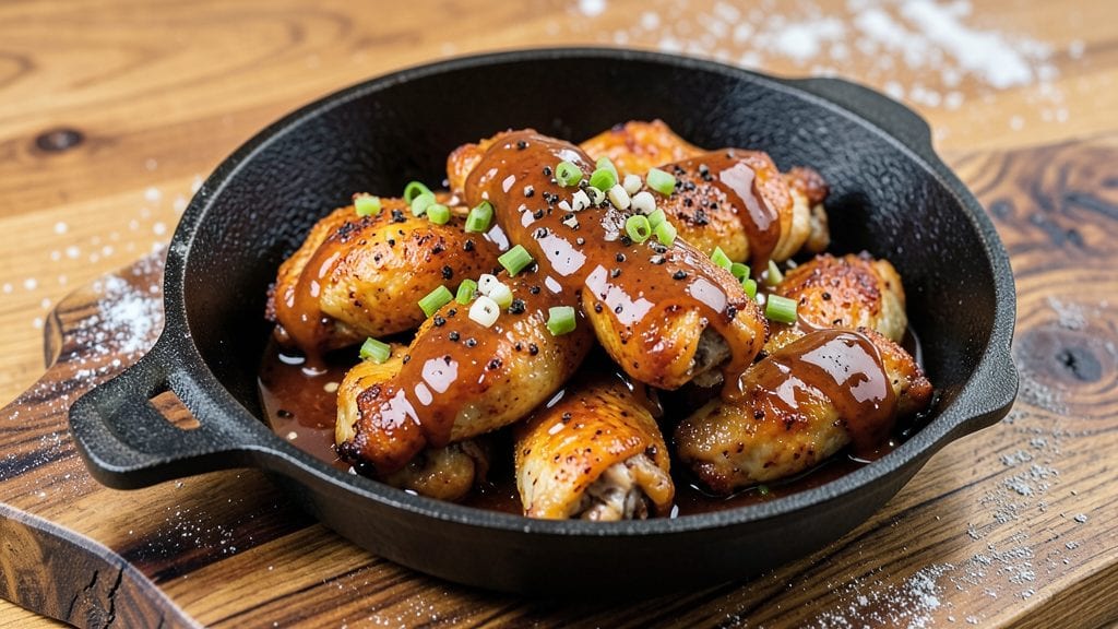 Chicken Wing Boil Sauce Recipe: Smoky Garlic-Vinegar Base for Crispy Wings