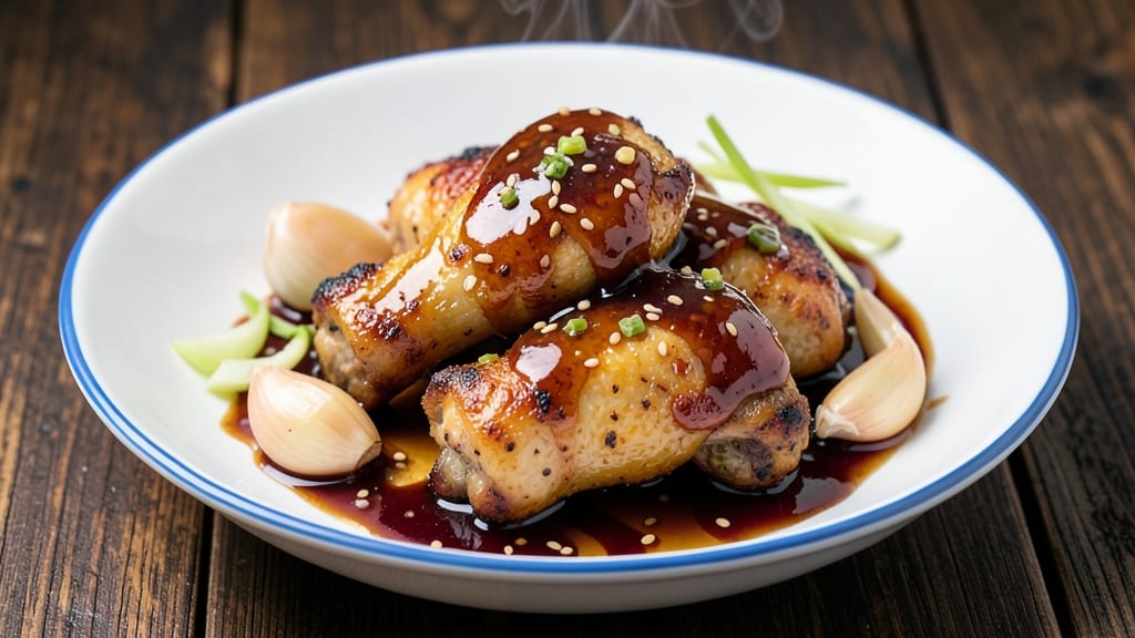 Chicken with Garlic Sauce Chinese Takeout Recipe: One-Pan Garlic-Kissed Tenderness