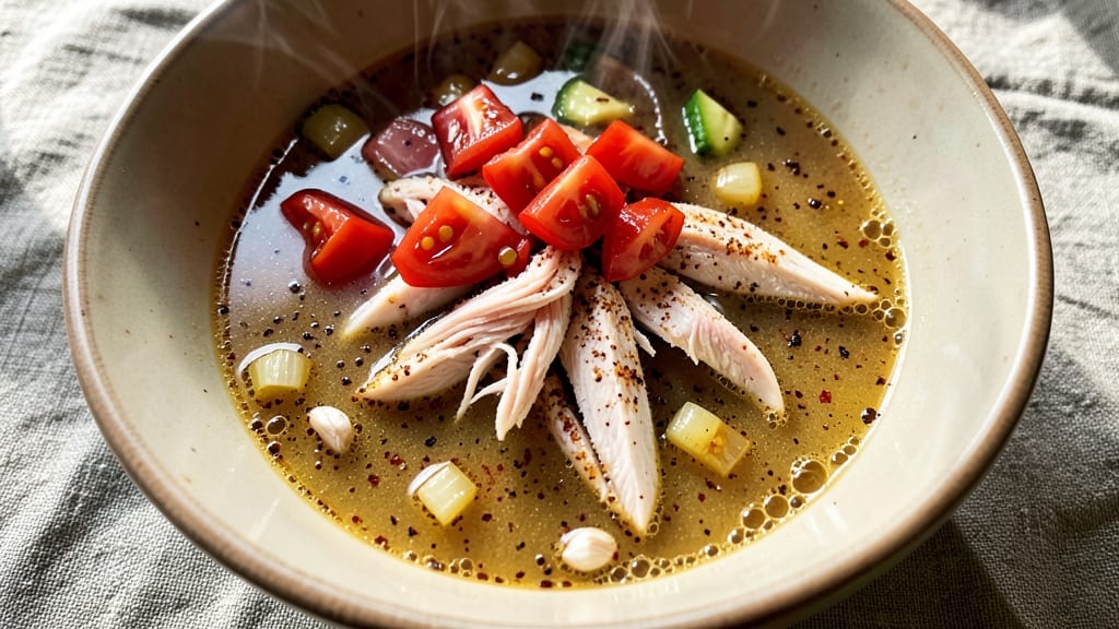 Chili's Southwest Chicken Soup Copycat Recipe: Crunchy Tortilla Strips and Smoky Cumin Flavor