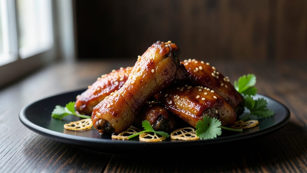 Chinese Sticky Chicken Wings Recipe: Glossy Honey-Soy Glaze That Sticks